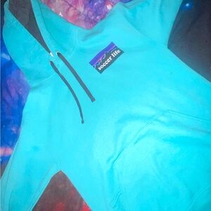 Teal Hoodie with Soccer Life Patch